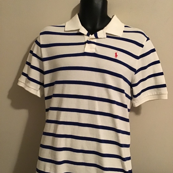 🔥Polo Ralph Lauren, New, size 18/20 XL, youth, blue/white - Picture 1 of 2
